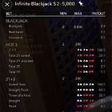 79b infinite blackjack